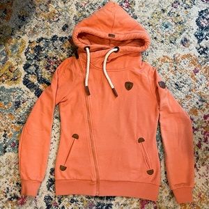 Wanakome S Athena Asymmetrical zipped hoodie